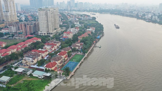 Cận cảnh biệt thự, chung cư cao cấp Thảo Điền bức tử sông Sài Gòn - Ảnh 7.