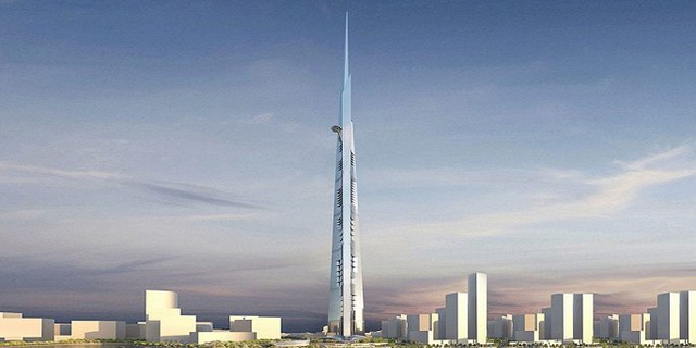 Tòa tháp có chiều cao khoảng 1km do các kiến trúc sư Adrian Smith và Gordon Gill thiết kế. Smith cũng là người thiết kế tòa nhà cao nhất thế giới hiện tại, Burj Khalifa ở Dubai. (Ảnh: AMBS Architects)