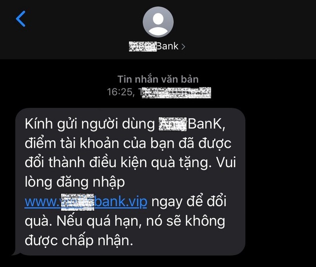 Bộ Công an cảnh báo thủ đoạn giả mạo tin nhắn ngân hàng để lừa chiếm đoạt tiền trong tài khoản - Ảnh 2.