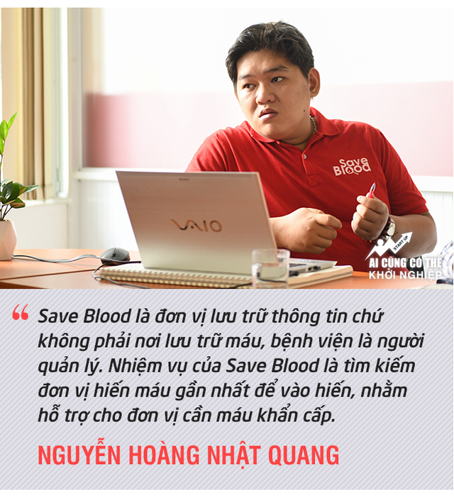 Day dứt chuyện hiến máu tình nguyện, chàng trai Huế khởi nghiệp với ngân hàng máu 4.0 - Ảnh 6.