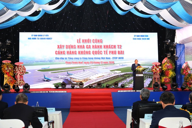  Phó Thủ tướng Thường trực dự khởi công mở rộng sân bay quốc tế Phú Bài - Ảnh 2.