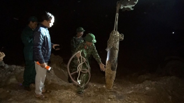 Phát hiện quả bom nặng gần 230 kg tại Quảng Ninh - Ảnh 3.