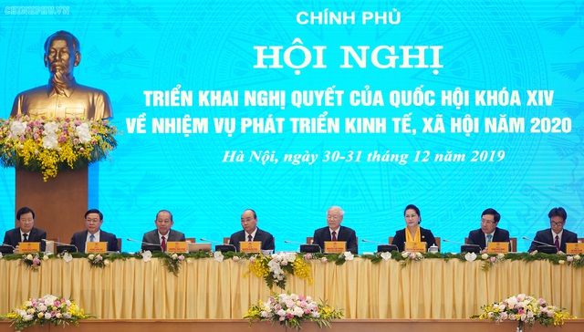 Chùm ảnh Thủ tướng chủ trì Hội nghị Chính phủ với các địa phương - Ảnh 4.
