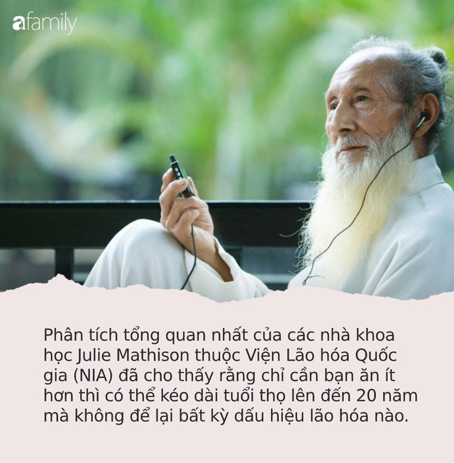 Hóa ra chỉ cần ăn thế này mỗi ngày đảm bảo sẽ sống thọ được thêm 20 năm nhưng nhiều người không biết - Ảnh 1.