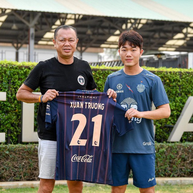 Xuân Trường mặc áo số 21, chính thức ra mắt Buriram United - Ảnh 1.