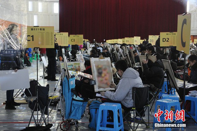 Sự khắc nghiệt kinh hoàng bên trong trường thi Nghệ thuật ở Trung Quốc, nơi tỷ lệ chọi cao bậc nhất thế giới - Ảnh 6.