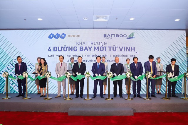Phó Thủ tướng Vương Đình Huệ bay khai trương đường bay mới của Bamboo Airways tới Vinh - Ảnh 4.