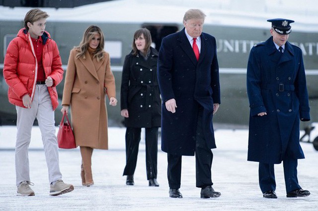 Một loạt điều thú vị ít ai biết về cậu út nhà Trump: Không thích đám đông, đam mê các tòa tháp và chăm dưỡng da - Ảnh 1.