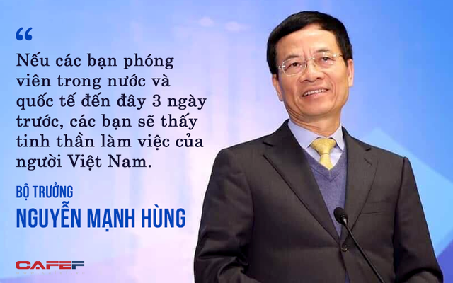 Bộ trưởng Nguyễn Mạnh Hùng: Bộ TTTT là người nhà của các bạn khi ở Việt Nam tác nghiệp Hội nghị thượng đỉnh Mỹ - Triều - Ảnh 1.