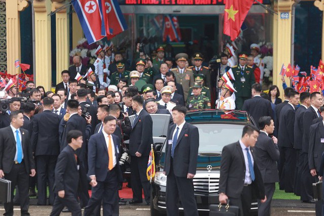  [ẢNH] Toàn cảnh buổi tiếp đón nhà lãnh đạo Triều Tiên Kim Jong Un tại ga Đồng Đăng - Ảnh 12.