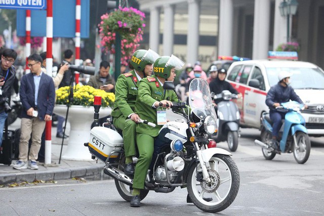 Lực lượng an ninh Việt Nam dày đặc bảo vệ khách sạn Metropole - địa điểm tổ chức thượng đỉnh Mỹ-Triều - Ảnh 4.