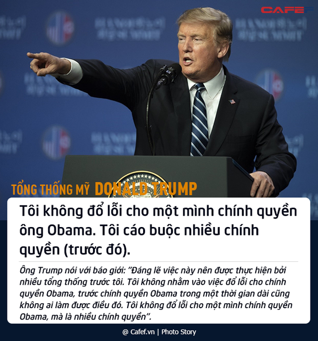 Những phát ngôn ấn tượng của Tổng thống Trump trong cuộc họp báo trước khi rời Việt Nam - Ảnh 6.