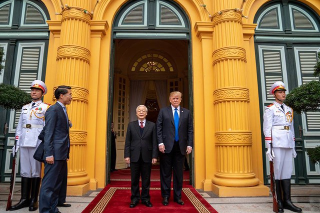 Nhà Trắng đăng tải loạt khoảnh khắc đẹp trong ngày đầu Hội nghị thượng đỉnh Mỹ - Triều tại Việt Nam - Ảnh 3.