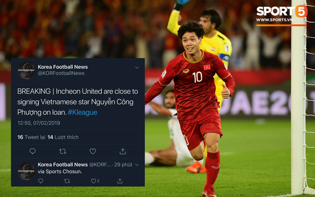 Báo Hàn Quốc: Công Phượng đạt thỏa thuận khoác áo Incheon United ở mùa giải 2019 - Ảnh 1.