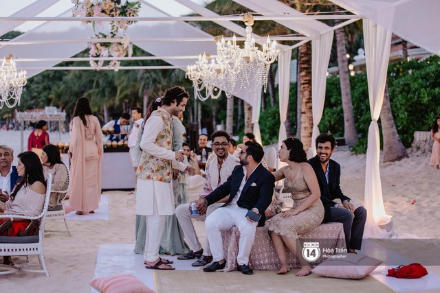 Chùm ảnh: Những khoảnh khắc ấn tượng nhất trong hôn lễ chính thức của cặp đôi tỷ phú Ấn Độ bên bờ biển Phú Quốc - Ảnh 17.