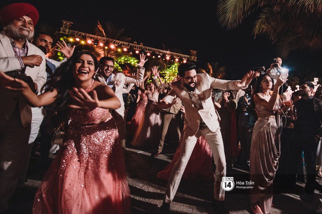 Chùm ảnh: Những khoảnh khắc ấn tượng nhất trong hôn lễ chính thức của cặp đôi tỷ phú Ấn Độ bên bờ biển Phú Quốc - Ảnh 26.