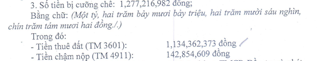 Kem Thủy Tạ (TTJ) bị cưỡng chế thu gần 1,3 tỷ đồng tiền thuế - Ảnh 1.