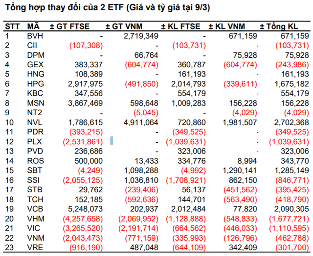 VNM ETF và FTSE Vietnam ETF sẽ mua, bán ra sao trong tuần cơ cấu danh mục? - Ảnh 1.