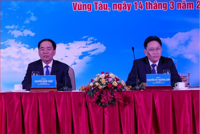 Sáng nay, Tổng giám đốc Nguyễn Vũ Trường Sơn vẫn ngồi ghế chủ trì hội nghị của PVN - Ảnh 2.
