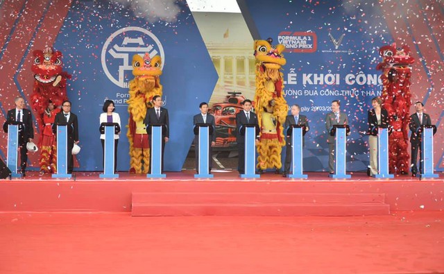 Hà Nội khởi công đường đua công thức 1 - Ảnh 1.