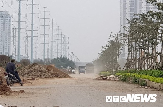 Nhếch nhác đường 40m nối hai tuyến vành đai ở Hà Nội: Lãnh đạo quận Tây Hồ nói gì? - Ảnh 1.