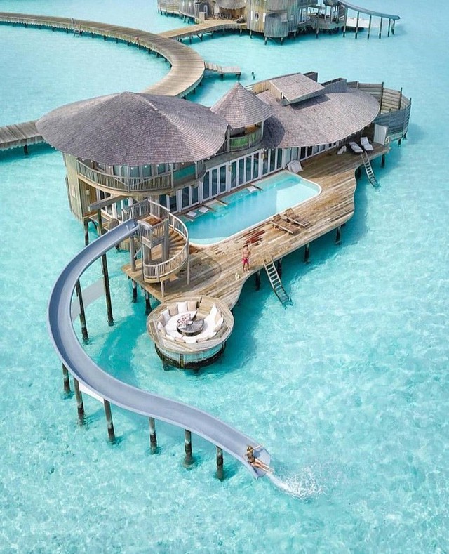 Choáng với khu nghỉ dưỡng sang chảnh bậc nhất Maldives, chỉ dành cho giới giàu đến siêu giàu - Ảnh 9.