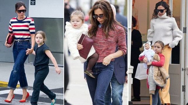 Tiểu công chúa Harper Beckham: Cuộc sống quý tộc phủ kín bằng tình thân và hàng hiệu của cô bé hạnh phúc nhất Hollywood  - Ảnh 4.