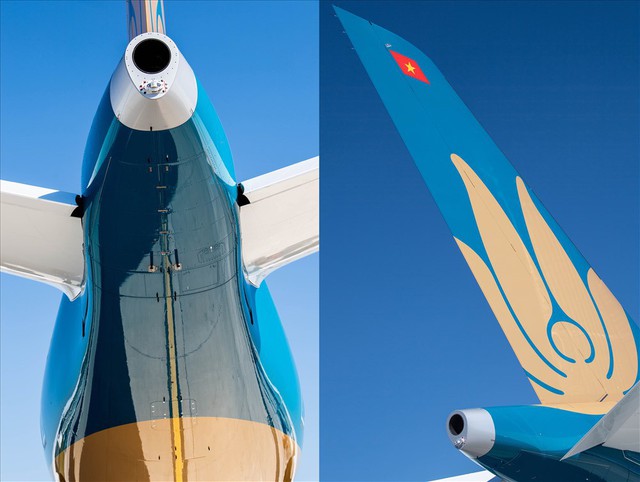 Cận cảnh ‘siêu máy bay’ Airbus A350-900 mới nhất của Vietnam Airlines - Ảnh 5.