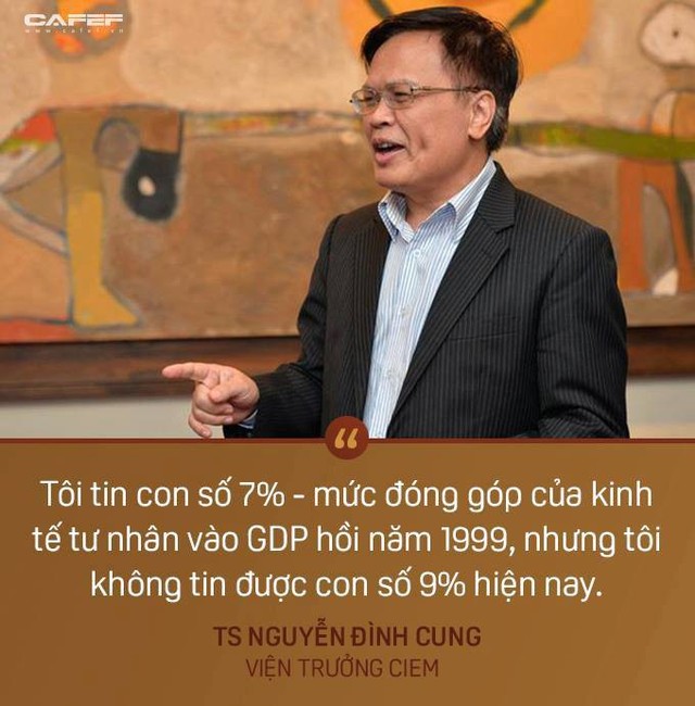 TS. Nguyễn Đình Cung chỉ ra con số bất thường về khu vực kinh tế tư nhân - Ảnh 2.