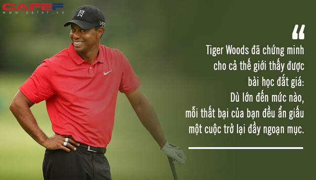 Tiger Woods đã dùng 11 năm chật vật không danh hiệu để đổi lấy 5 bài học quý giá này: Hãy đeo những thất bại của mình như tấm huân chương vinh quang! - Ảnh 1.