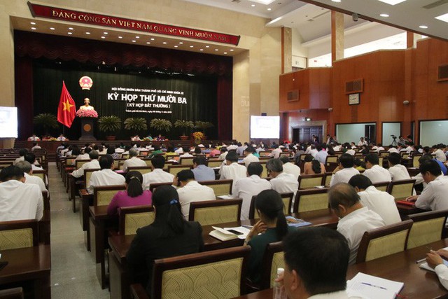 Đang họp bầu tân Chủ tịch HĐND TP HCM thay bà Nguyễn Thị Quyết Tâm - Ảnh 1.
