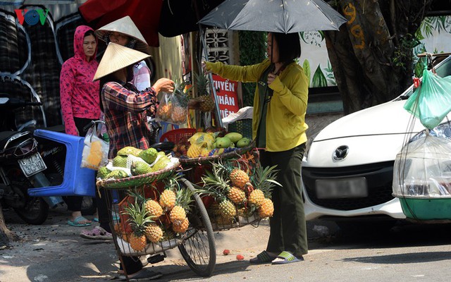 Phơi mình mưu sinh giữa cái nắng đổ lửa 40 độ C ở Hà Nội - Ảnh 12.