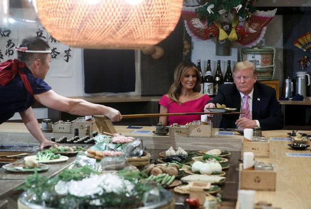 Nhật hoàng mở quốc yến chiêu đãi Tổng thống Trump - Ảnh 9.