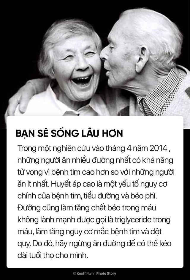 Giảm cân, tăng tuổi thọ, trẻ ra và những điều tuyệt vời mà việc nói không với đường mang lại - Ảnh 2.