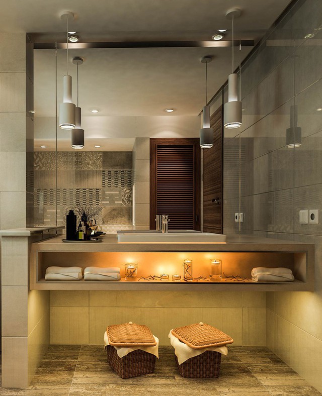 Mẫu phòng tắm đẹp hiện đại, phong cách - Ảnh 10.
