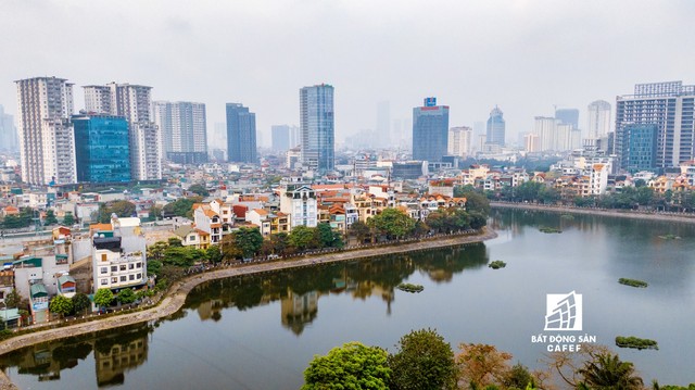 Rừng cao ốc chung cư dọc tuyến metro Cát Linh - Hà Đông nhìn từ trên cao - Ảnh 11.