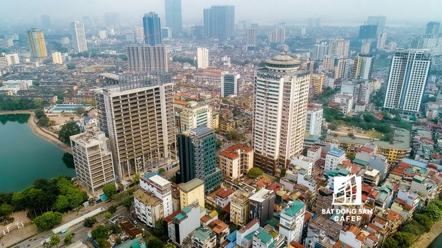 Rừng cao ốc chung cư dọc tuyến metro Cát Linh - Hà Đông nhìn từ trên cao - Ảnh 13.