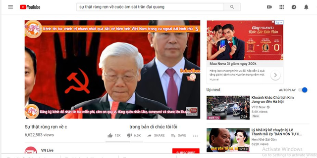 Bộ TT&TT yêu cầu hàng chục nhãn hàng lớn dừng quảng cáo trong các clip phản động trên YouTube - Ảnh 2.