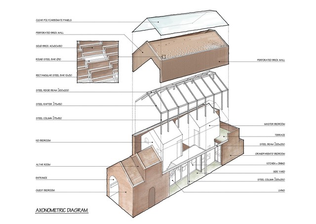 [Ảnh] Ngôi nhà gạch có thiết kế độc lạ, tuyệt đẹp ở Trà Vinh - Ảnh 17.