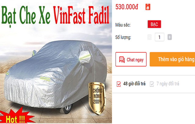 Dịch vụ ăn theo xe Vinfast Fadil nhộn nhịp, tiểu thương kiếm bạc triệu mỗi ngày - Ảnh 2.