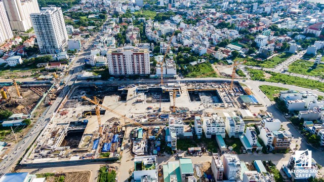 Cận cảnh dự án Raemian Galaxy City hơn 13.000 căn hộ nằm trong trung tâm Thủ Thiêm xây lụi - Ảnh 7.