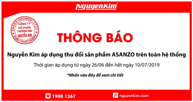 Đến lượt Điện Máy Xanh và Điện máy Chợ Lớn thông báo thu đổi tivi Asanzo trên toàn hệ thống   - Ảnh 1.