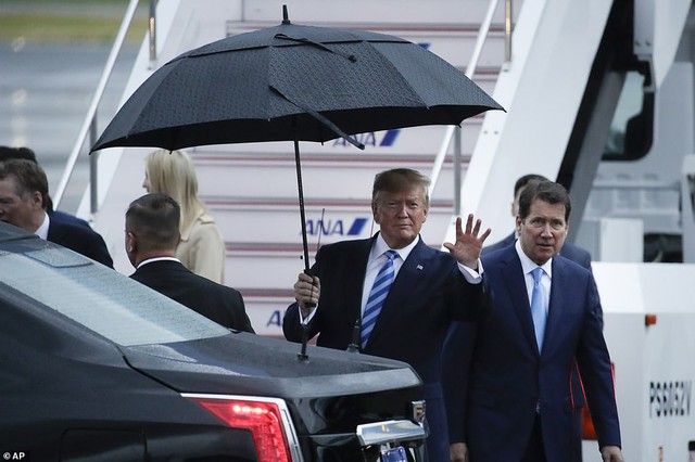 Tổng thống Trump, Chủ tịch Tập đội mưa tới Nhật Bản dự G-20, sẵn sàng cho các cuộc gặp cân não - Ảnh 2.