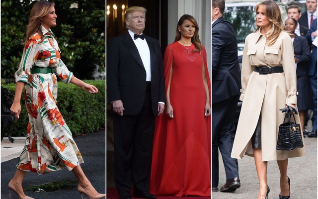 Đỉnh không kém ái nữ của chồng, bà Melania Trump Đỉnh không kém ái nữ của chồng, bà Melania Trump