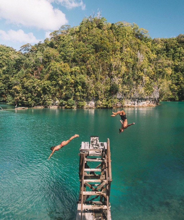 Vượt qua cả Bali và Hawaii, ốc đảo hình giọt nước kỳ lạ ở Philippines được tạp chí Mỹ bình chọn đẹp nhất thế giới - Ảnh 1.