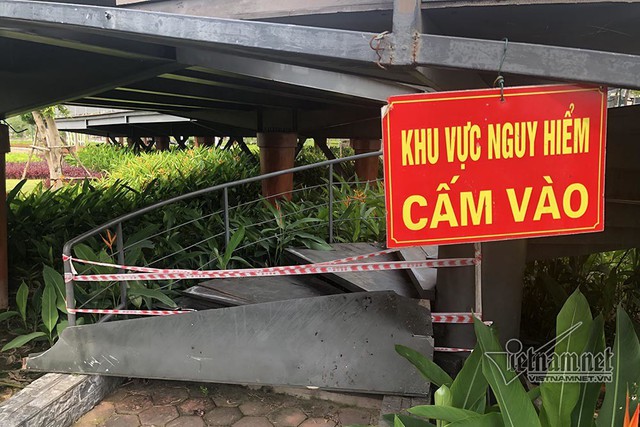 Công viên hiện đại ở Quảng Ninh, cầu đi bộ thành nơi ươm nấm - Ảnh 5.