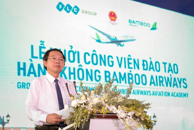 Chính thức khởi công xây dựng Viện đào tạo Hàng không Bamboo Airways  - Ảnh 2.