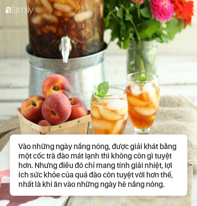 Làm trà đào đang thành trào lưu, khám phá công dụng của loại quả này càng khiến người ta phải thảng thốt - Ảnh 1.