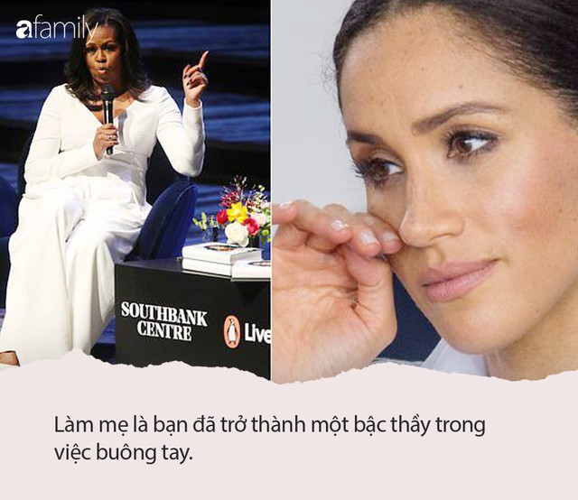 Nàng dâu hoàng gia Meghan lặng người khi nghe lời khuyên nuôi dạy con thấm thía của bà Michelle Obama  - Ảnh 1.