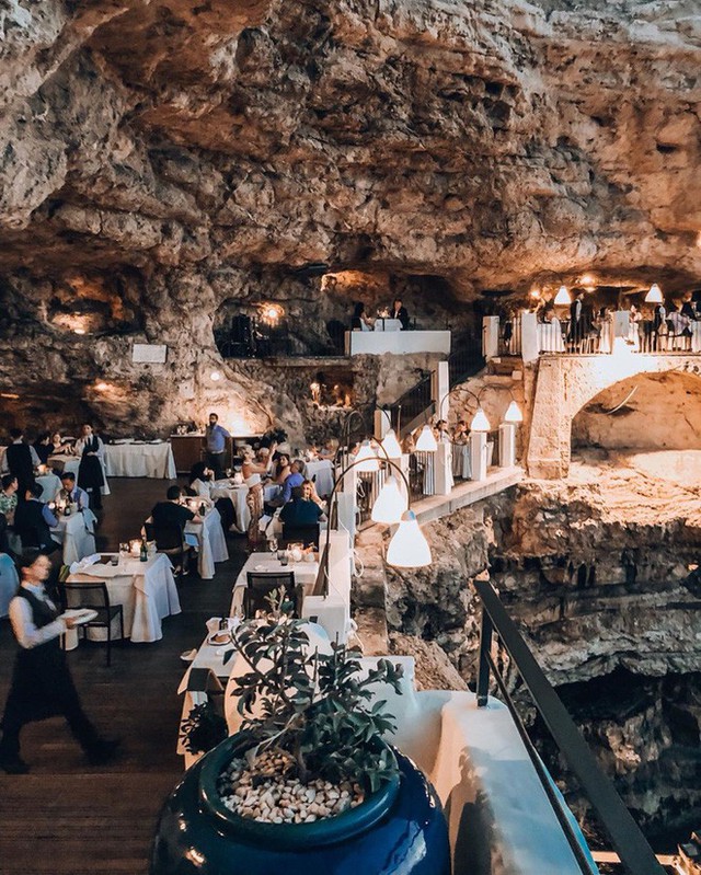 Nhà hàng trong hang động lãng mạn nhất nước Ý: Có khả năng gây mê cao cho bất kì cặp đôi nào hẹn hò tại đây - Ảnh 12.